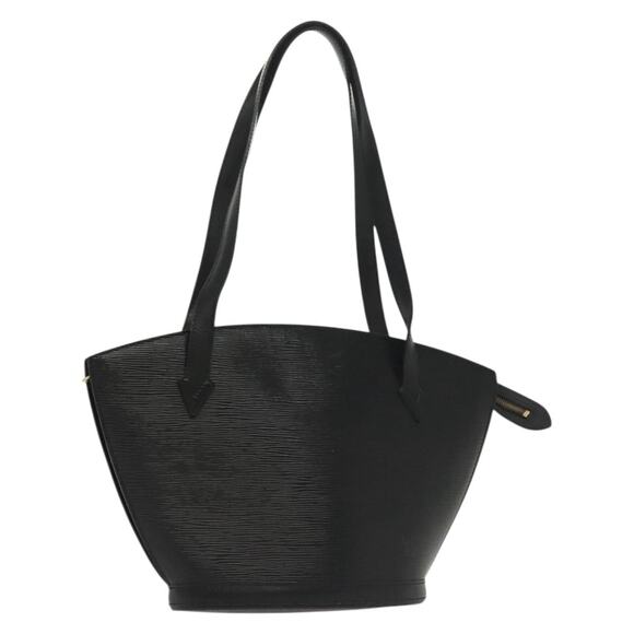 LOUIS VUITTON Epi Saint Jacques Powanie Long Bag Black M52332 - Picture 1 of 16